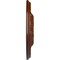 Ekena Millwork Leaf Medallion (Canopies up to 4 3/4"), 11 3/8"OD x 3 5/8"ID x 1 1/8"P, Burnished Mahogany Crackle CM11LFBMC - alternate 3